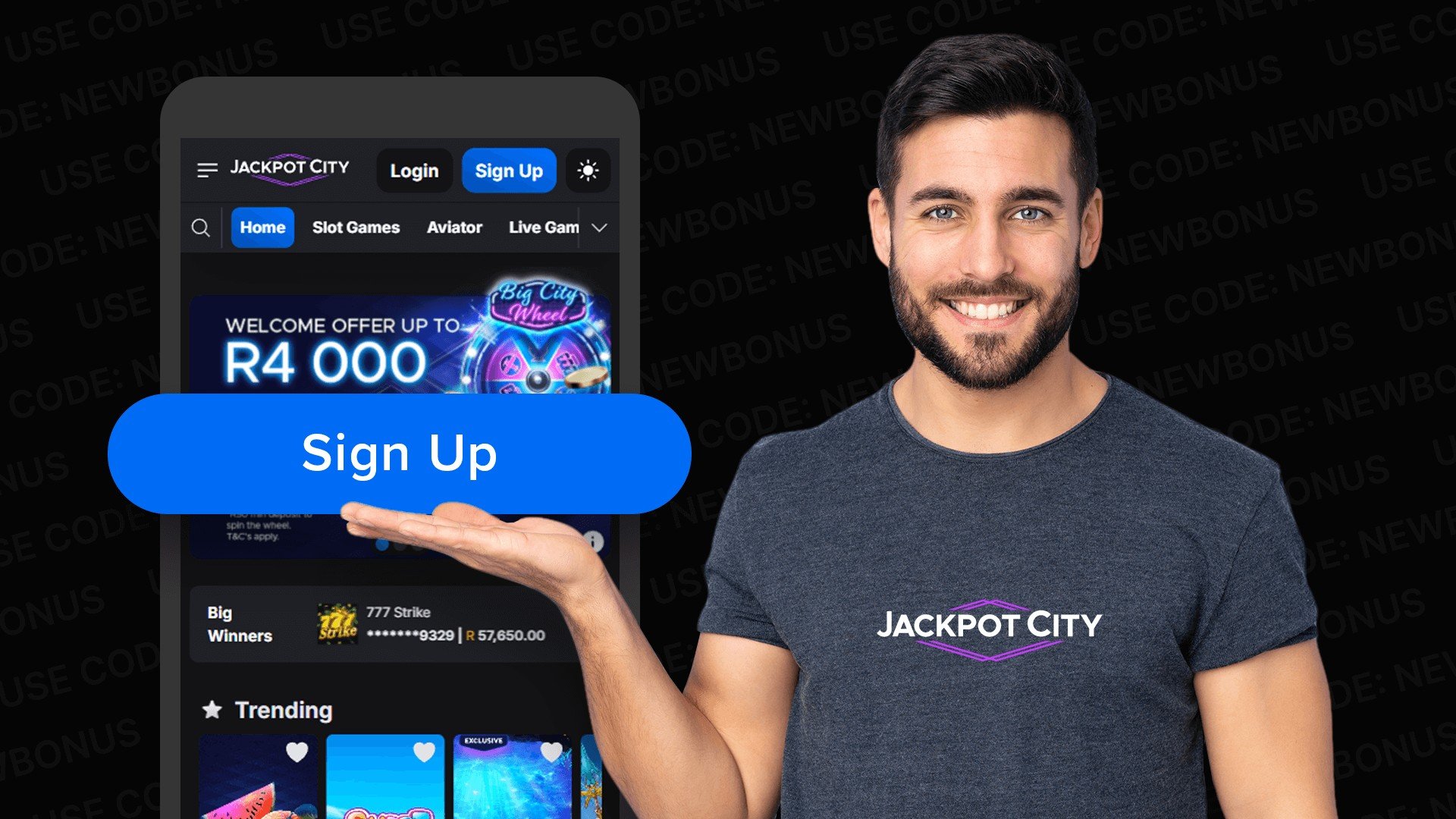 Jackpot City Registration